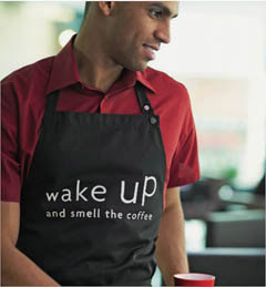 custom embroidered apron